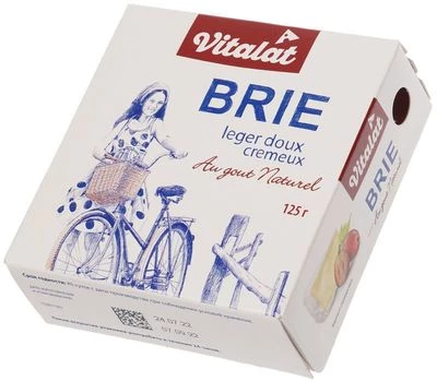 Сыр Бри с белой плесенью мягкий 60% жир. 125г-0}