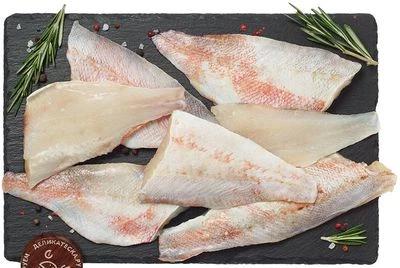 Филе морского окуня на коже ~250г-0}