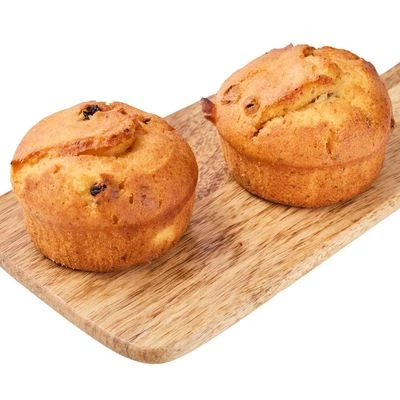 Кекс Творожный с изюмом Деликатеска 2шт-1}