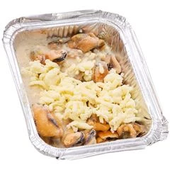 Мясо мидий в белом соусе 300г