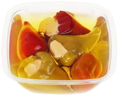 Перчики острые фаршированные сливочным сыром 130г-1}