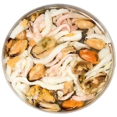 Коктейль из морепродуктов в масле Морская звезда Деликатеска 150г 