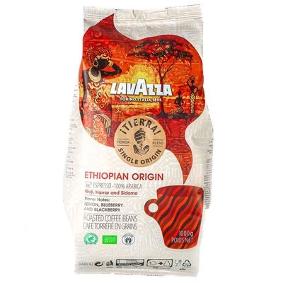 Кофе в зернах Lavazza Tierra Эфиопия 1кг-0}