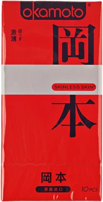 Презервативы Okamoto Skinless Skin ультратонкие 10шт-0}