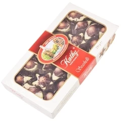 Конфеты из темного и белого шоколада Baronie Kathy seashells с фундучной начинкой Бельгия 250г