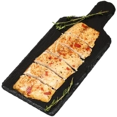 Скумбрия горячего копчения с чесноком филе с кожей Деликатеска 150г