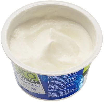 Йогурт Эго Греческий 8% жир. 180г-1}
