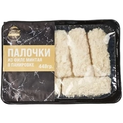 Рыбные палочки из филе минтая 448г