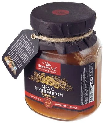 Мед с прополисом 500г-1}