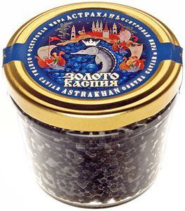 Икра черная осетровая Золото Каспия 100г