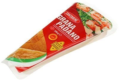Сыр Грана Падано безлактозный 32 жир., 200г-0}
