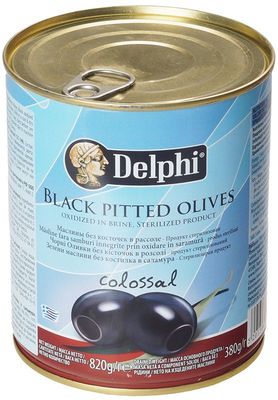 Маслины без косточек Колоссал Греция 820г-0}