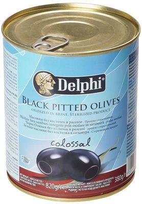 Маслины без косточек Колоссал Греция 820г-0}