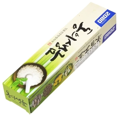 Зубная паста Dental Clinic Лечебные травы и Биосоли Корея 120г-0}