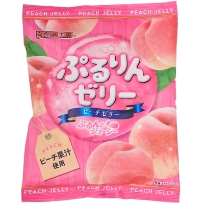 Желе персиковое Момо Puririn Fujishyo Япония 154г-0}