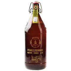 Пиво безалкогольное светлое ремесленное нефильтрованное 1л