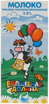 Молоко Волшебная Долина 3,2% жир., 1кг-0}