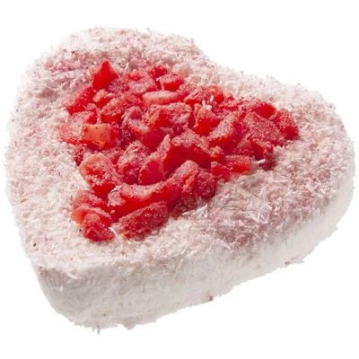 Сыр мягкий Руэль с кокосовой стружкой и клубникой 50% жир. 150г РАСПРОДАЖА-0}