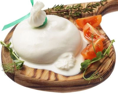 Сыр Бурратине 50% жир. Деликатеска 125г-0}