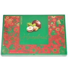 Конфеты Mieszko Orzech Laskowy с ореховой начинкой и цельным фундуком Польша 138г