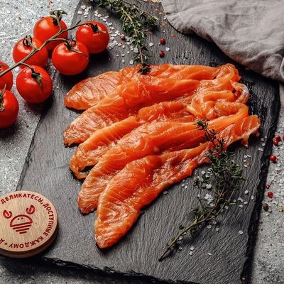 Форель филе-кусок малосольная от Шефа ~200г-0}