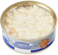 Мясо криля консервированное 105г