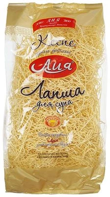 Лапша яичная для супа Лия 400г-0}