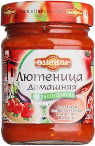 Лютеница Домашняя крупного помола 260г