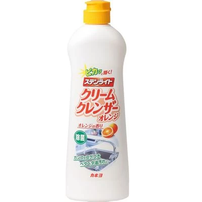 Крем чистящий для кухни Kaneyo Экстракт бамбука Япония 400г-0}