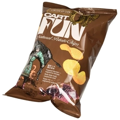 Чипсы картофельные со вкусом Карпаччо Cart of fun 67г-1}