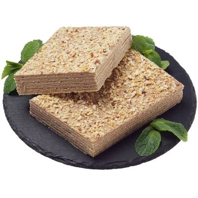 Торт вафельный Ореховый с фундуком Деликатеска 220г-0}