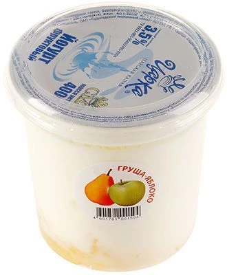 Йогурт груша-яблоко 3,5% жир., 400г-0}