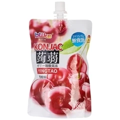 Желе питьевое с конжаком Черешня Китай 160г