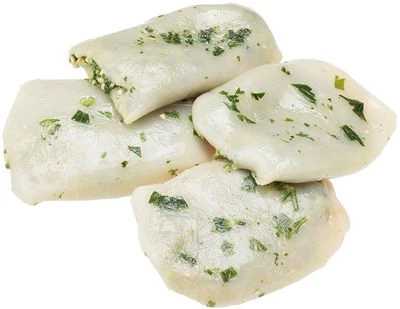 Кальмар фаршированный сыром и шпинатом ~650г-0}