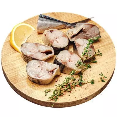 Скумбрия слабосоленая кусочки Деликатеска 300г - купить в Москве по ...