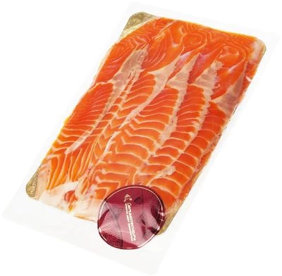 Семга слабосоленая филе без консервантов нарезка 300г-1}