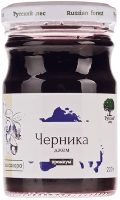 Джем Черника без сахара без консервантов ароматизаторов и красителей 220г-0}
