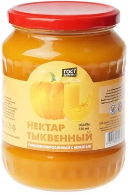 Нектар тыквенный с мякотью 720мл-0}