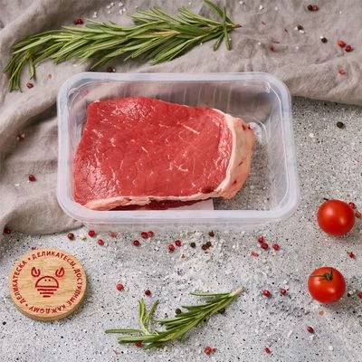 Говядина без кости охлажденная окорок от Шефа ~400г-1}