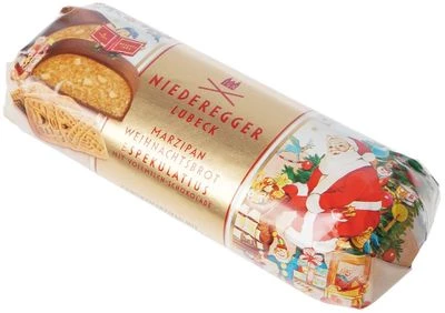 Батончик марципановый Рождественский 125г-0}