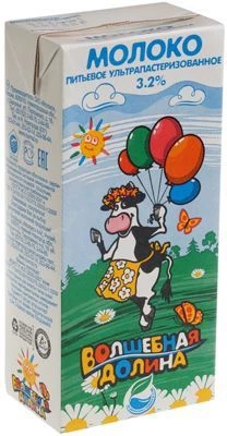 Молоко Волшебная Долина 3,2% жир., 1кг-1}