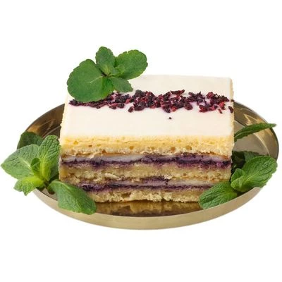 Торт мини Сметанный с черникой Деликатеска 260г-0}
