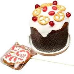 Кулич в Русском стиле большой Деликатеска 900г