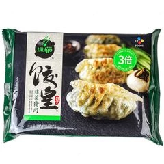 Дамплинги кинг-сайз с душистым луком и свининой Bibigo Китай 390г
