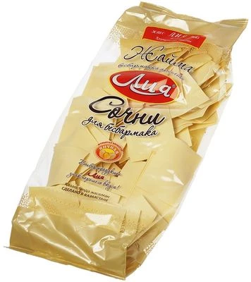 Лапша яичная сочни для бесбармака Лия 400г-1}