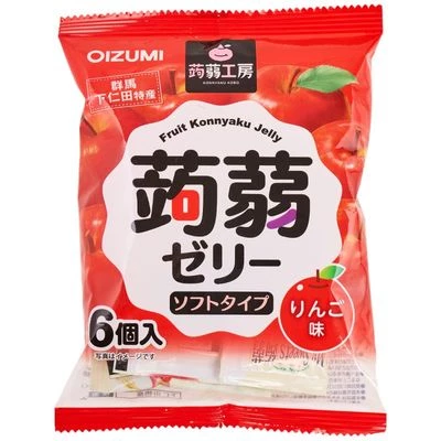 Желе Конняку с коллагеном Яблоко Фудзи Япония 96г-0}