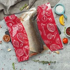 Горбуша филе на коже от Шефа ручная работа спецразделка Деликатеска ~300г