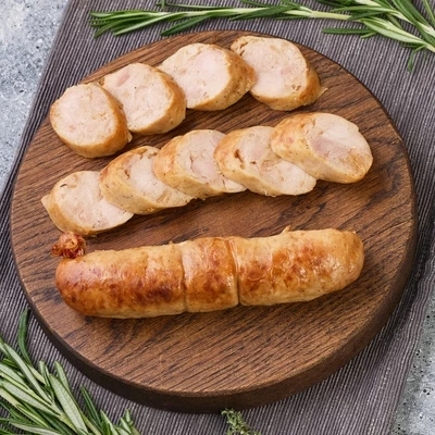 Колбаса Борская жареная из индейки Деликатеска ~300г-1}
