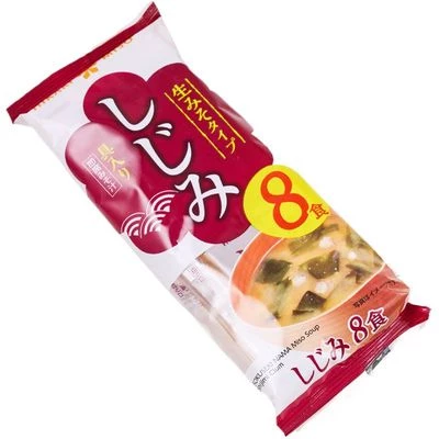 Суп-мисо быстрого приготовления с моллюском Корбикула Hikar Япония 132г-1}