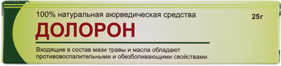 Успокаивающая мазь Долорон 25г купить в Москве с доставкой на дом от ...